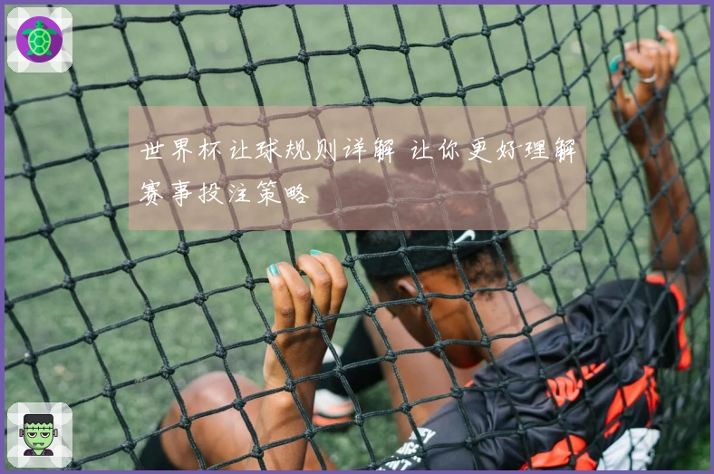 世界杯让球规则详解 让你更好理解赛事投注策略
